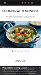 Mobile Screenshot of cookingwithmonisha.com